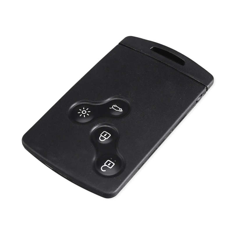 4 Buttons Car Remote Key Card For Renault Megane III Laguna III Koleos CLIO Smart Card 2008-2011