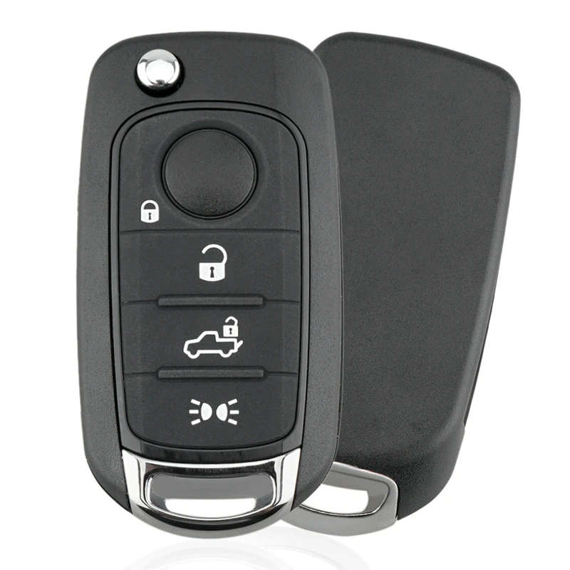 Car Smart Remote Key 4 Button 43Hz Fit for Fiat 500X Egea Tipo 2016-2018 4Achip