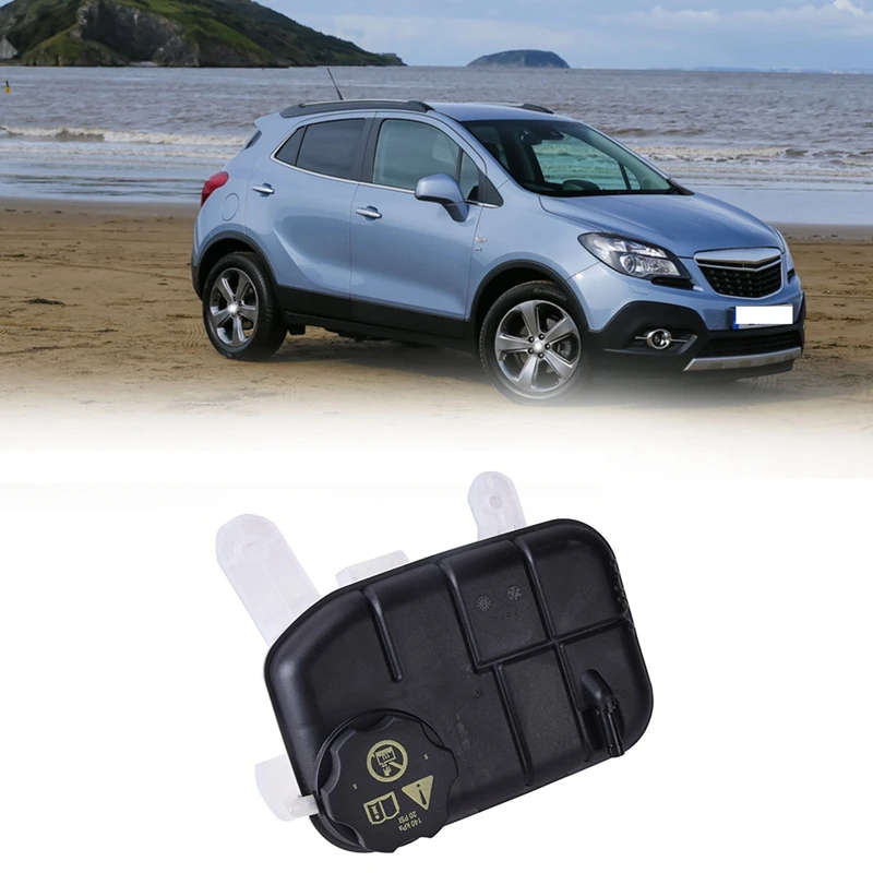 Car Engine Coolant Reservoir Overflow Expansion Tank and Cover for Chevrolet Trax G-M Encore Opel