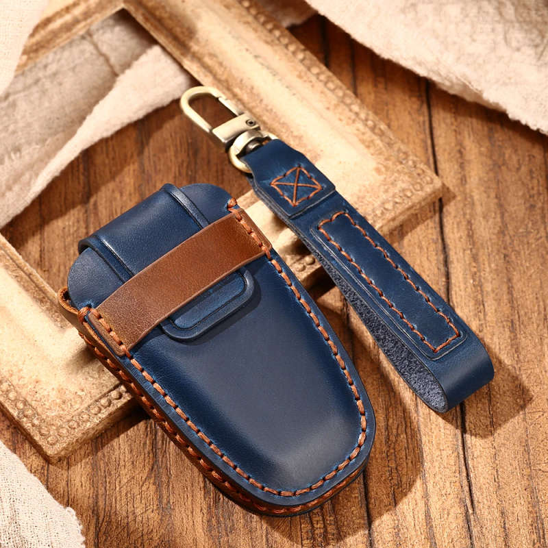 Car Key Case KeyChain For Ford Edge Fusion Mustang Explorer F150 F250 F-350 Super Duty 2021