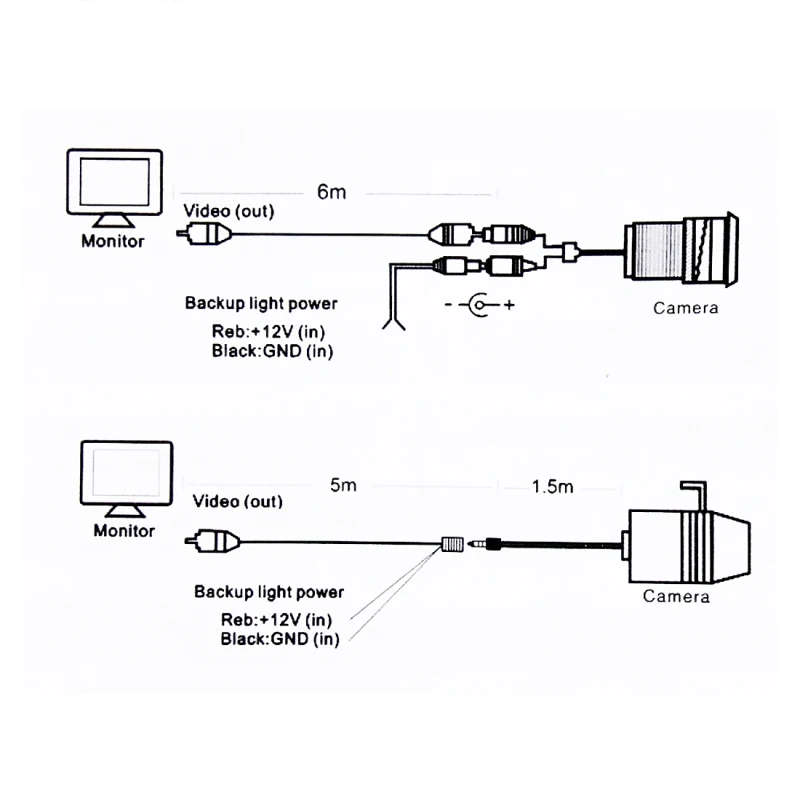 656x492 Effective Pixel HD Waterproof 4 LED Car Rear View Backup Reverse Camera for Honda City 2014