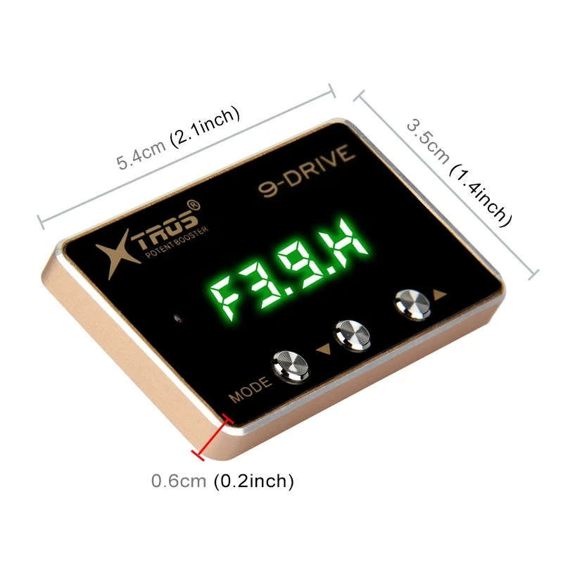 for Jeep Wrangler JL 2007-2019 Electronic Throttle Controller TROS TP 9-Drive Potent Booster