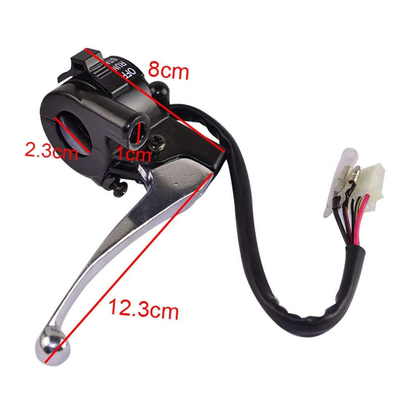 Throttle Housing Start Kill Switch Brake Lever for Yamaha PW50 PW80 PY50 PW PY 50 PeeWee50 G50T