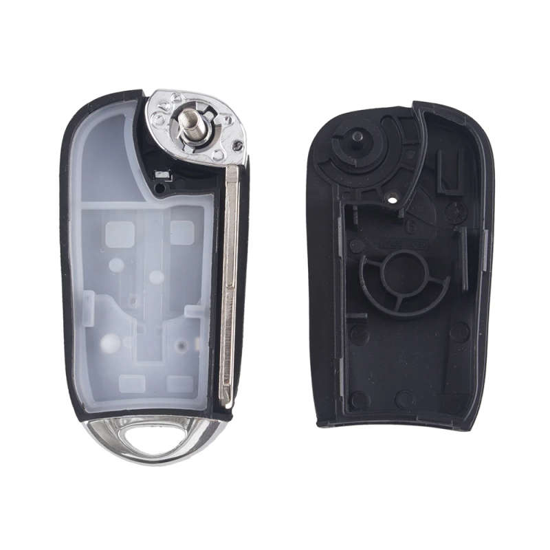 For Chevrolet Epica 2 Buttons Folding Flip Remote Key Case Shell Car Key Housing Left Blade