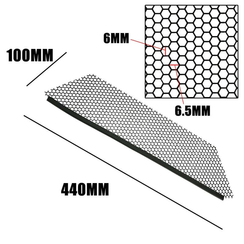 Car Inner Mesh Grill Kit for Chevrolet Corvette C8 2020-2022 Radiator Grille