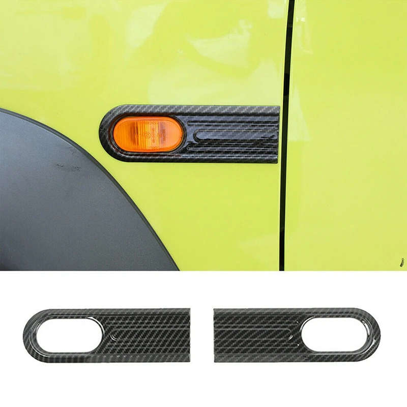 Fender Turn Signal Trim Piece Fender Turn Signal Light Decoration for Suzuki Jimny 2019-2021