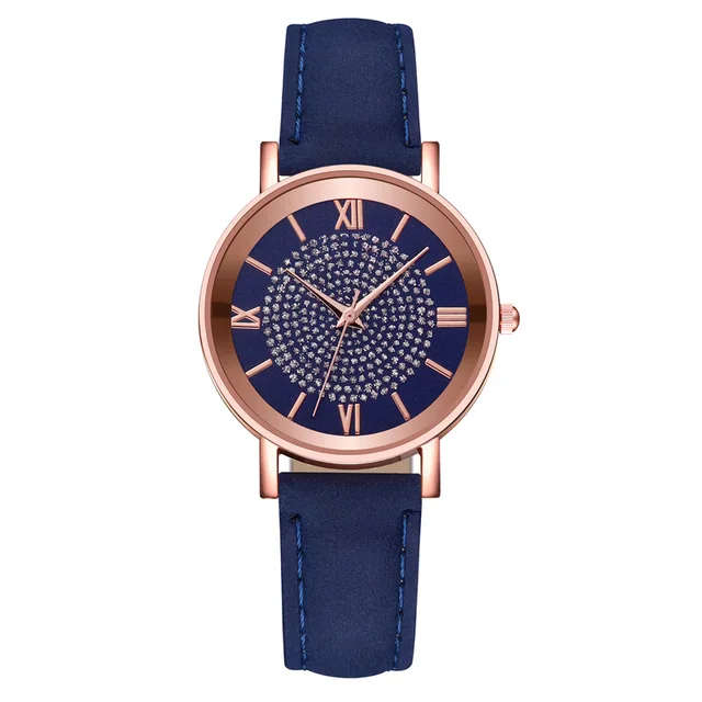Sky Dial Watches for Women Fashion Watch - Deep Blue