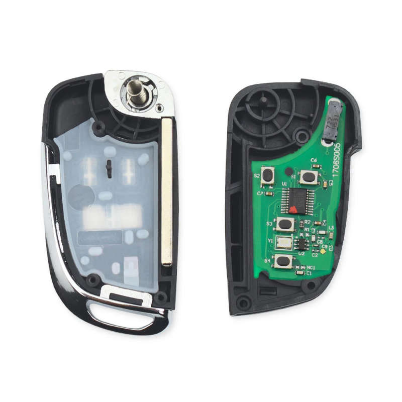 Car Flip Remote Key 315/433MHz ID46 For OPEL VAUXHALL Astra J Corsa E Insignia Zafira C 2009-2016