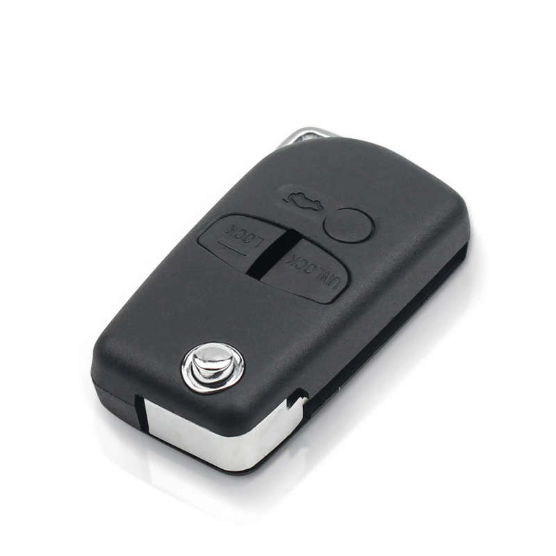 For Mitsubishi Lancer EX Evolution Grandis Outlander 3 Buttons Remote Key Shell Case(Left Groove)