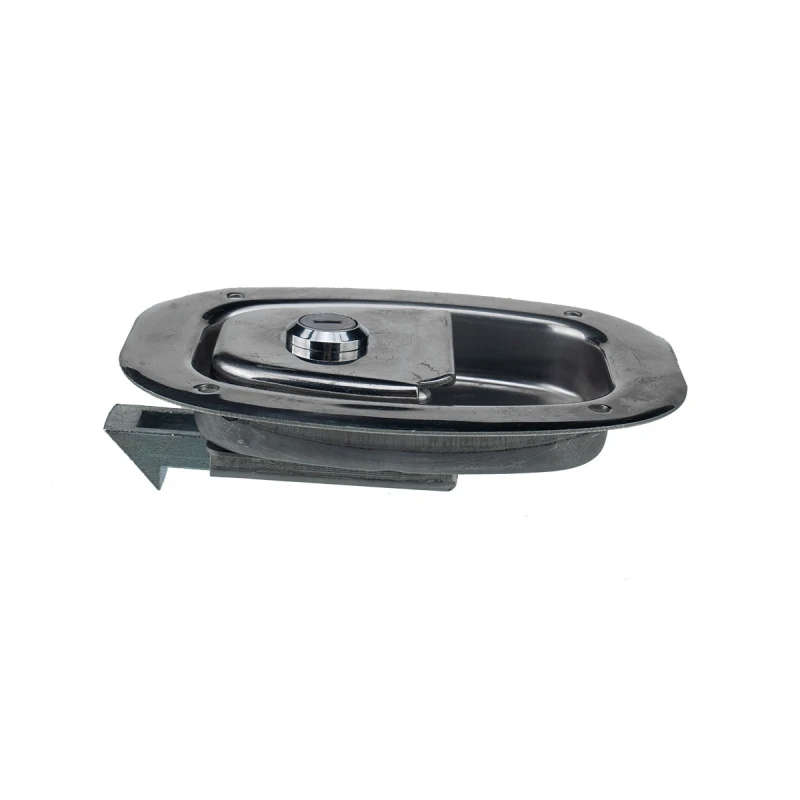 RV Oval Plane Baffle Door Lock Toolbox Lock M5 Screw Hole