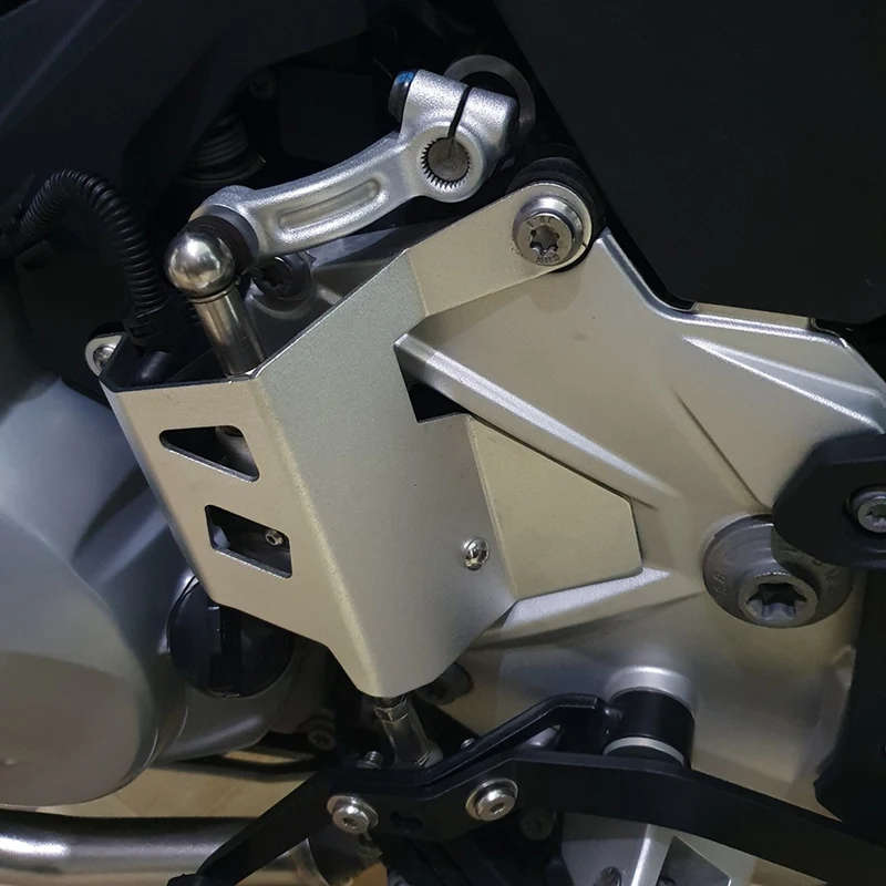 Motorcycle Gear Shift Lever Guard Cover Rear Brake Master Cylinder Guard for -BMW F750GS F850GS ADV
