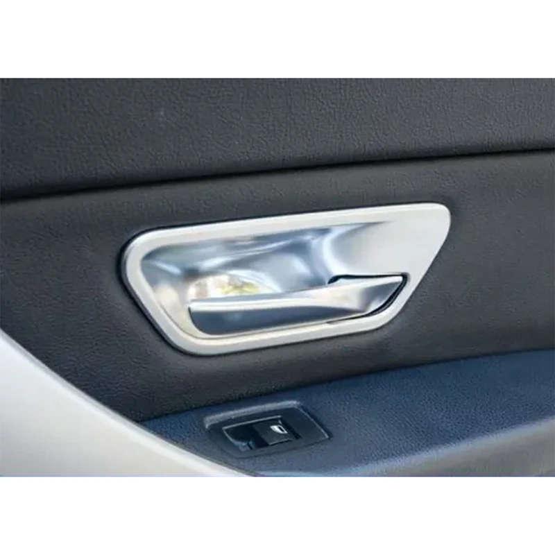 4Pcs Inner Door Bowl Prevent Scratches Car Door Handle Prevent Fading for 1 Series