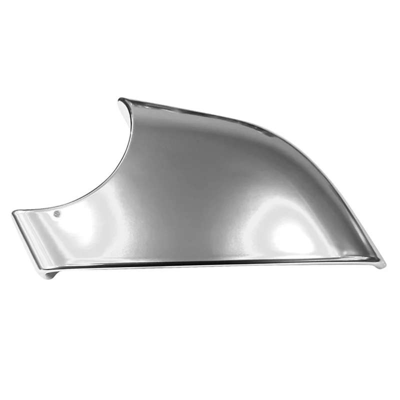 Car Side Chrome Rearview Mirror Bottom Lower Holder Cover for Tesla Model 3 -2021