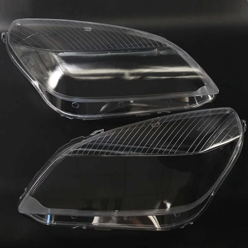 for Astra H Mk5 2004-2010 Headlight head light lamp Lens Cover(Left+Right) 93178638 93178637