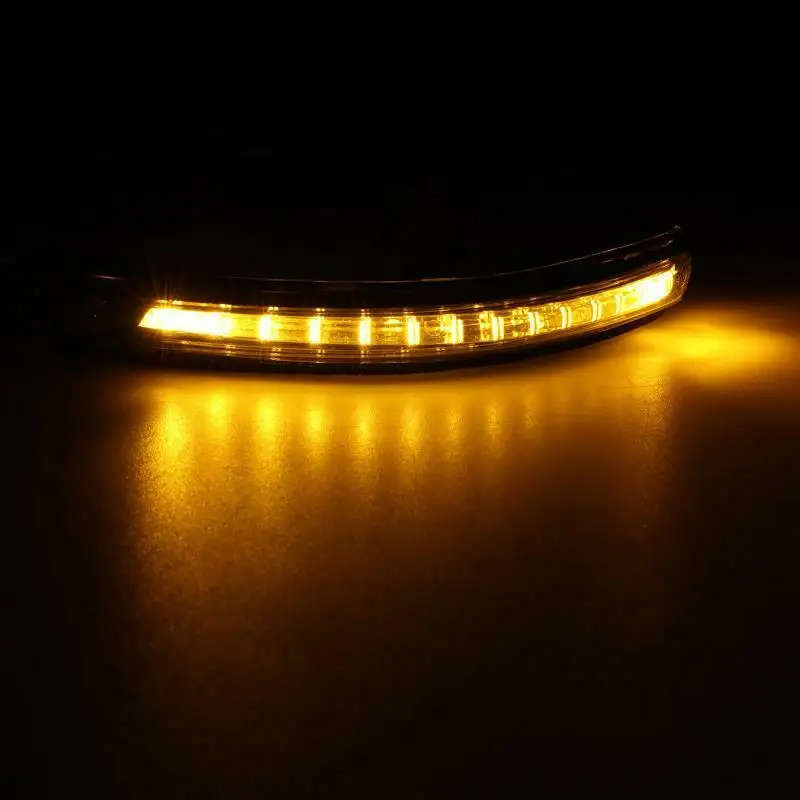 1 Pair for KIA Rio 2012-2016 87624-1W000 Car Rearview Mirror LED Turn Signal Light