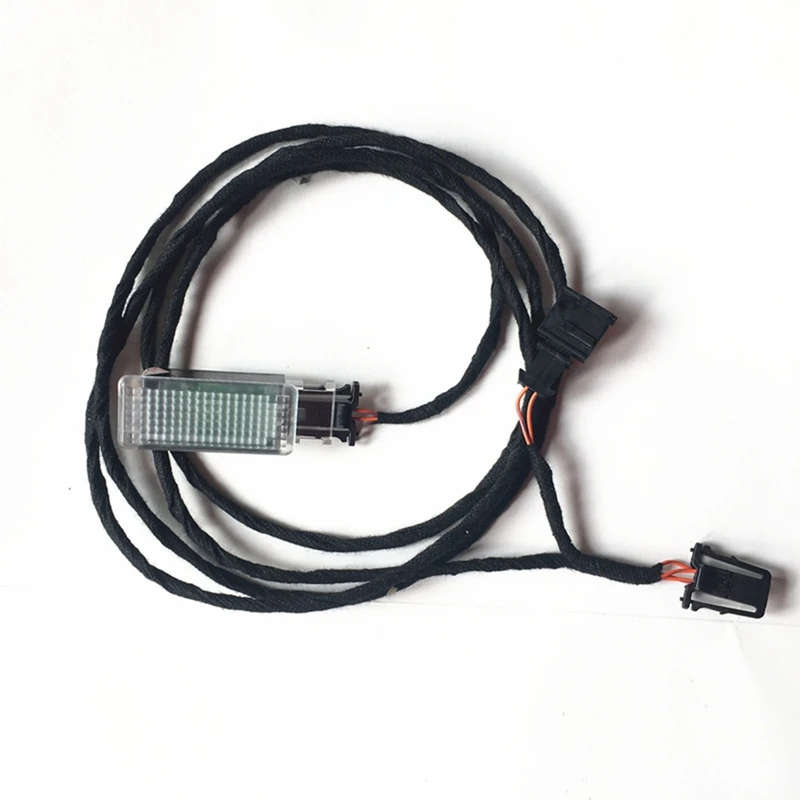 LED Footwell Light Foot Lamp Cable Wiring Harness for PASSAT B7 B8 CC Golf 7 MK7 7.5 Jetta Tiguan