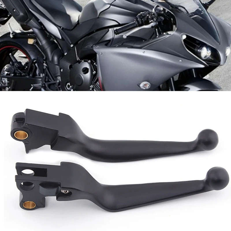 Motorcycle Handlebar Control Levers Clutch Brake Levers for Touring Street Road Electra Glide CVO