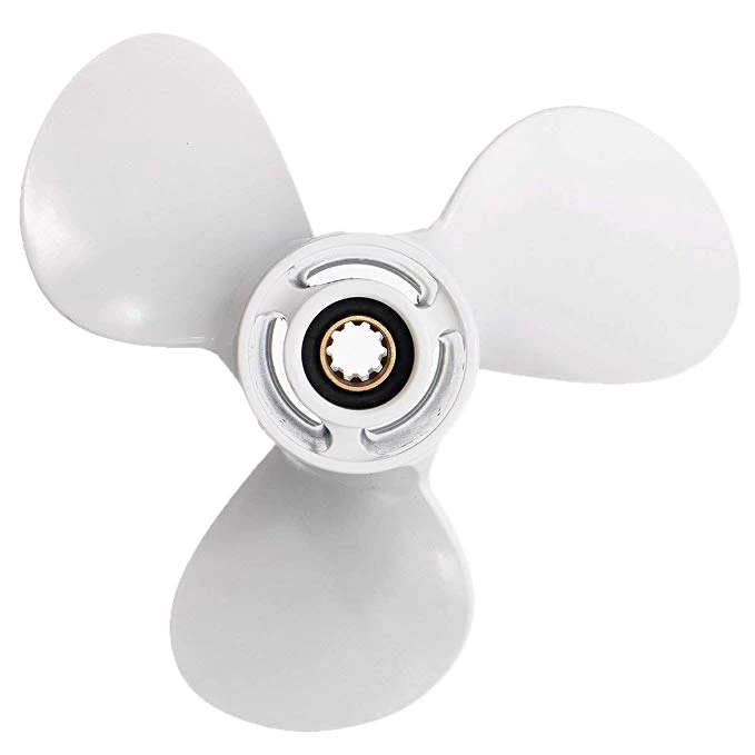Outboard Propeller 664-45954-01-El 9-7 / 8 X 12 Suitable For Yamaha 20-30Hp Aluminum Alloy