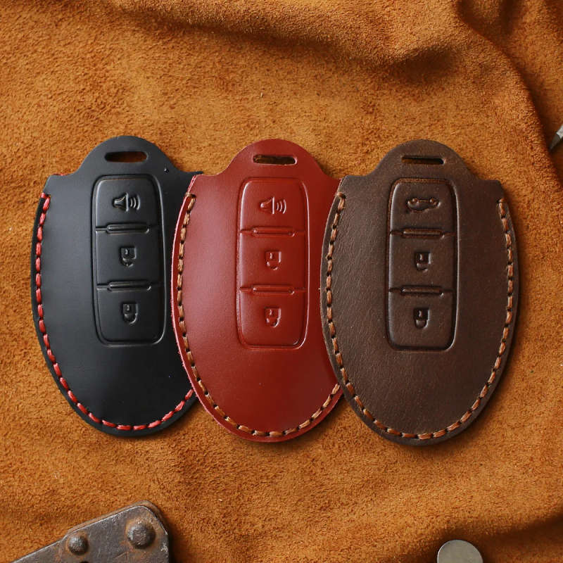Car Key Case Cover For Nissan Tidda Livida X-Trail T31 T32 Qashqai March Juke Note GTR