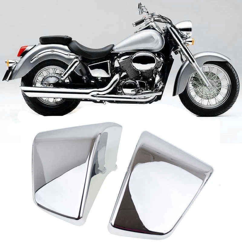Motorcycle Battery Side Fairing Covers for Honda Shadow ACE VT400 VT750 1997-2003