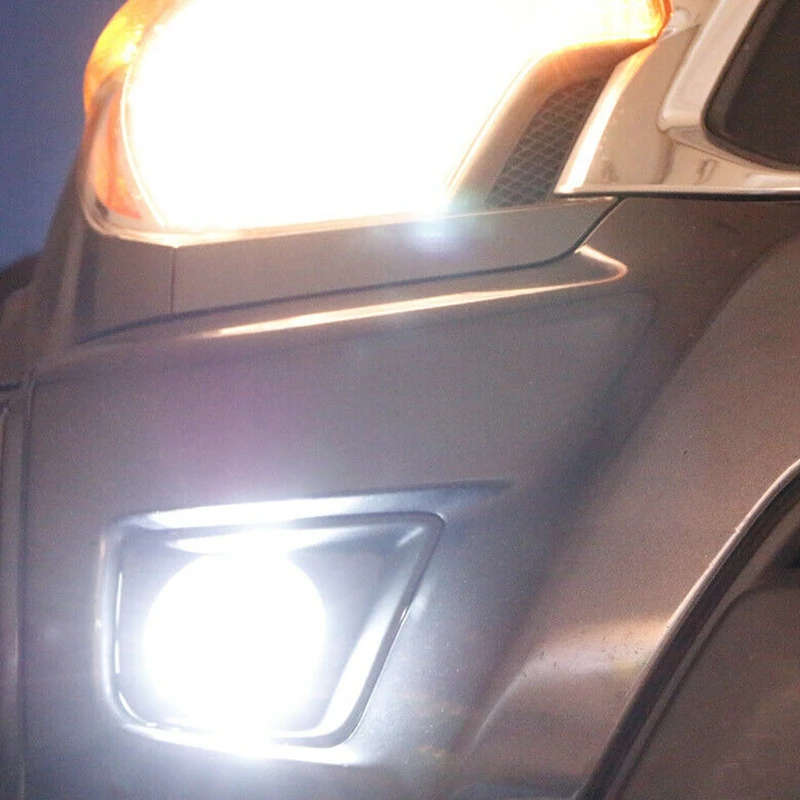White/Yellow Dual Color 20W High Power LED Fog Light Kit Angel Eye for Lexus Toyota Scion