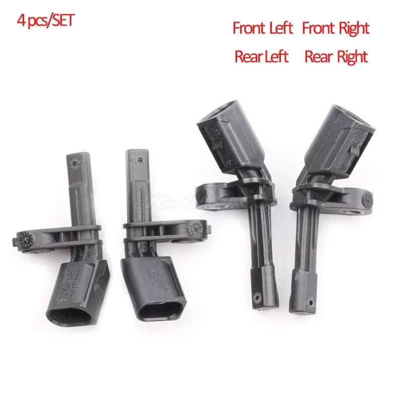 4pcs Speed Sensor For AUDI A3 Q3 TT Skoda Octavia SEAT For VW Volkswagen Tiguan GOLF 5 6