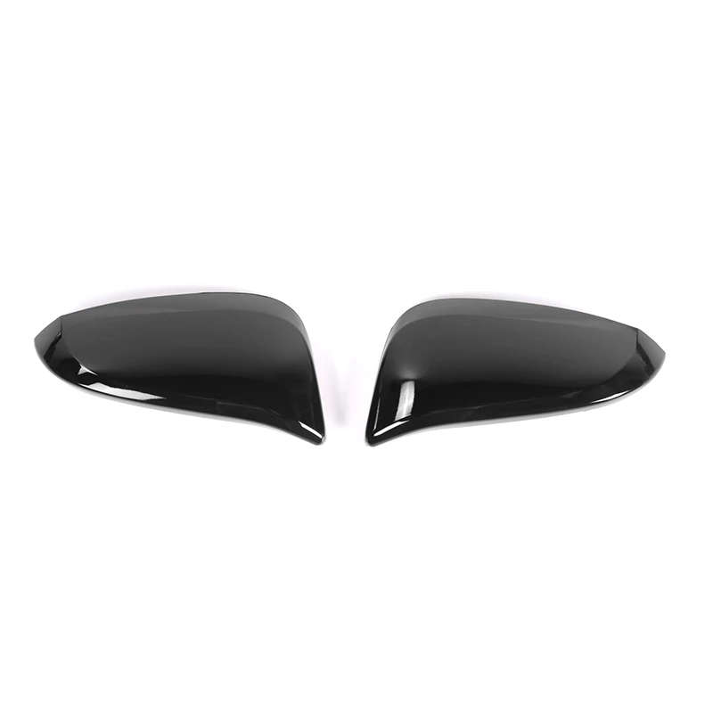Door Side Rearview Mirror Cover Trim ABS for Toyota 4Runner 2017-2020 RAV4 Highlander 2014-2019