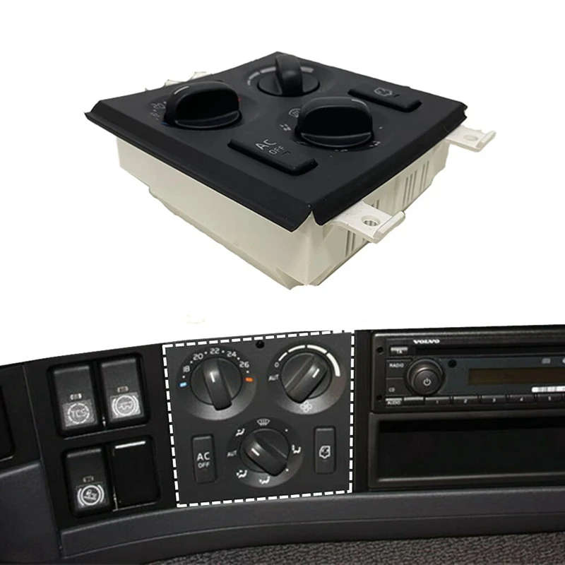 Car Combined Switches for Volvo AC Control Panel Switch 21318121