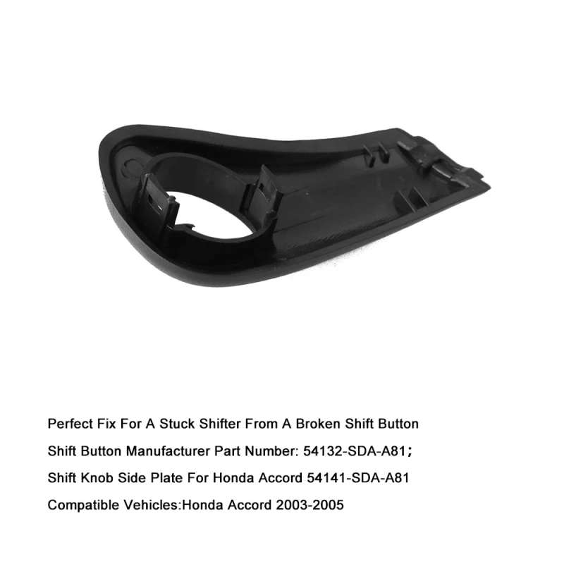 Car Shifter Shift Button Knob Repair Kit 54132-SDA-A81 + 54141-SDA-A81 for 2003-2005 Accord