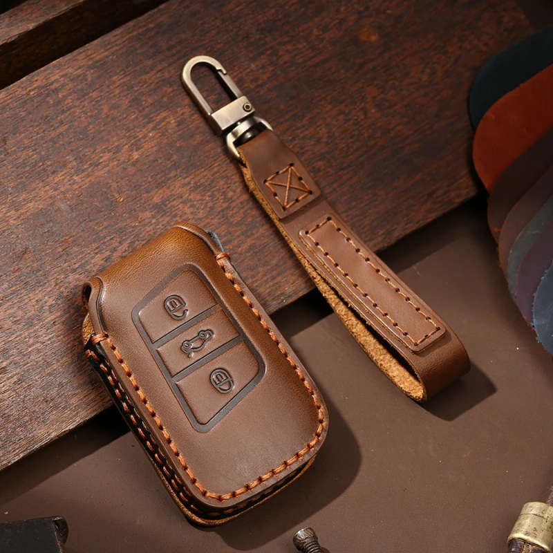 Car Key Cover For Volkswagen VW Passat B8 New Magotan B5 Skoda Superb A7 Variant Golf
