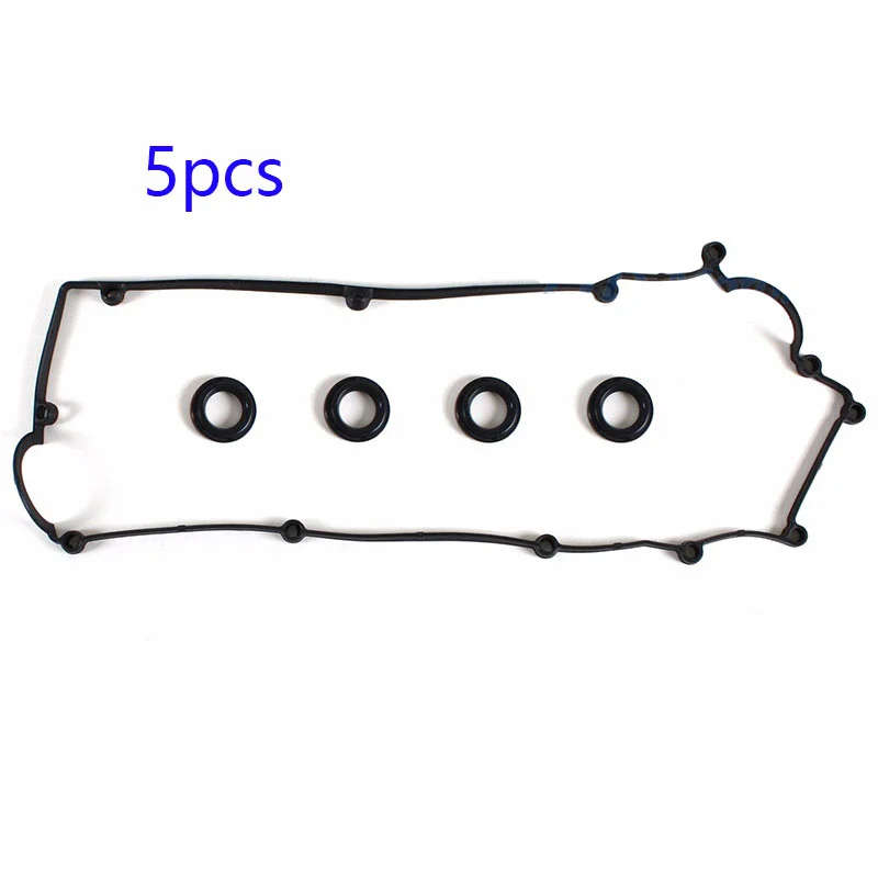 5 Pcs original valve cover gasket kit for hyundai afor ccent for Kia Rio Tinto 5 1.6L DOHC