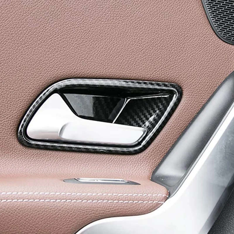 Car Interior Door Handles Bowl Cover Trim for Benz A Class W177 A200 A220 A250 2019 2020
