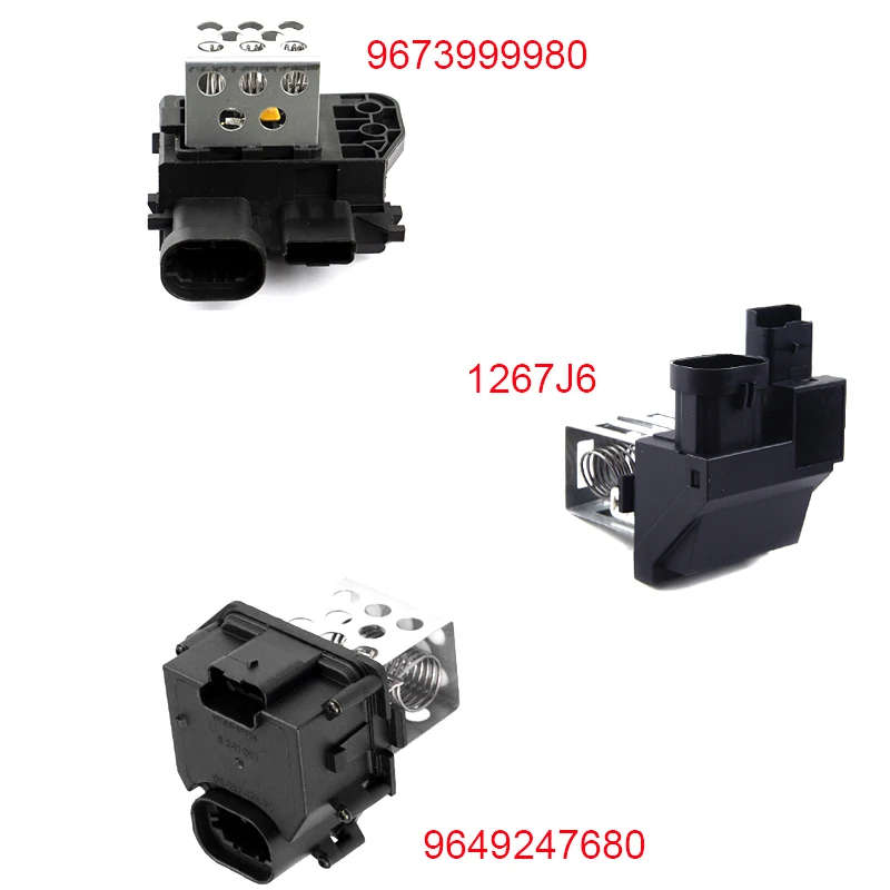 Heater Blower Fan Resistor For Citroen Peugeot 206 307 308 3008 5008