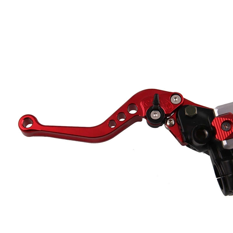 1Pair 22mm Motorcycle Roller Adjustment Brake Clutch Levers Handlebar Hydraulic Brake Pump