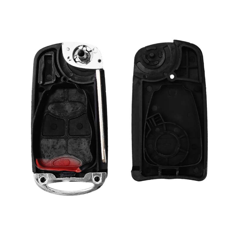 For Chrysler 2+1 buttons modified flip car key shell blank 3 buttons
