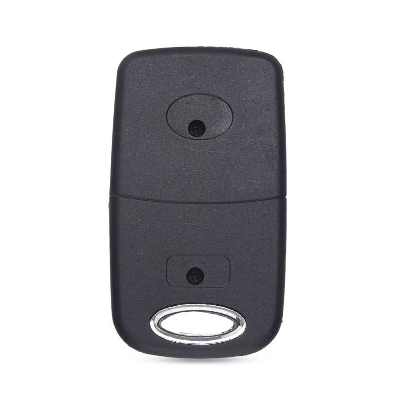Flip Remote Key Shell Keykess Case Fob 2 Button For Toyota Yaris Carina Corolla Avensis