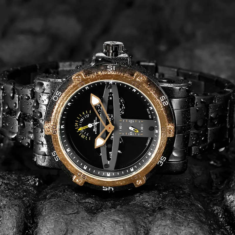 GENUINE SHARK Greenland Shark Sport Watch Men Luxury Brand