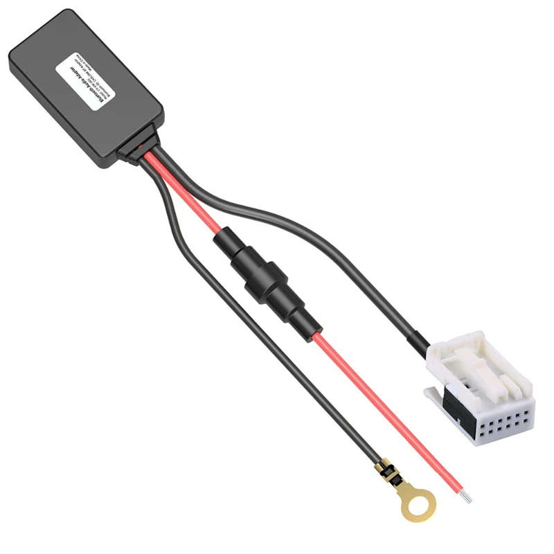 12Pin 12V Bluetooth Adapter Aux Cable for Benz W169 W245 W203 W209 W164 W221 Handsfree Bluetooth 4.0