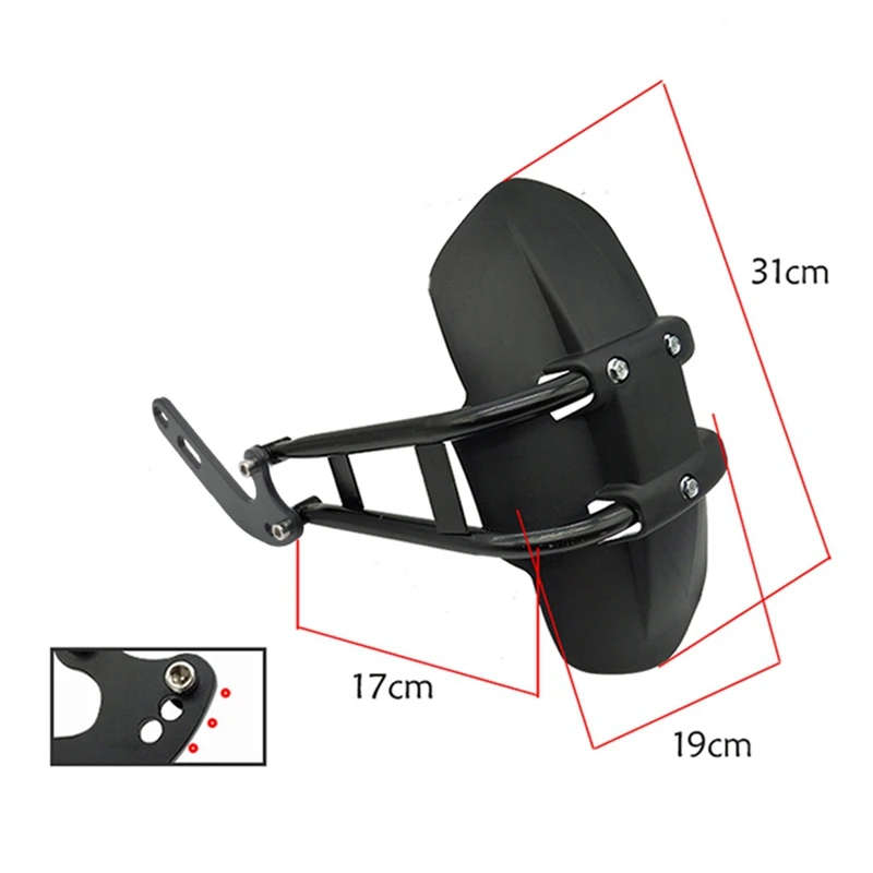 Motorcycle Rear Wheel Cover Fender Splash Guard Mudguard for YAMAHA YX125 YZFR6 FZ07 BWS 125
