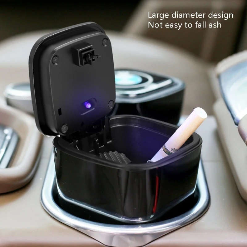 Car Loaded Ashtray with LED ambient light Automotive Supplies