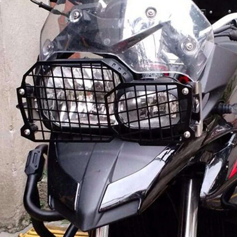 Motorcycle Headlight Grill Guard Cover Headlight Stainless Steel Protection Net for-BMW