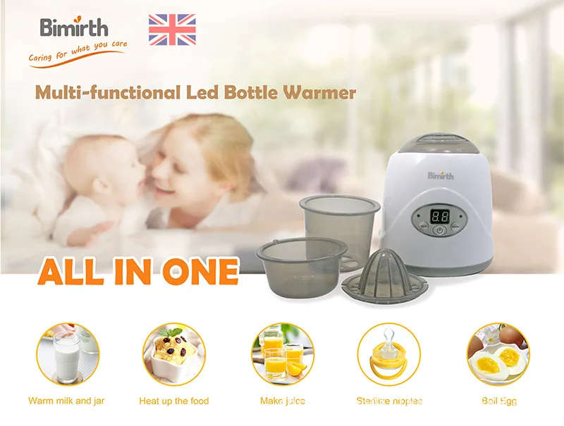 Multifunctional LED Baby Bottle Warmer Bottle Sterilizer Food Warmer
