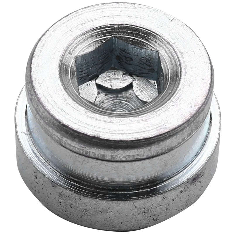 Iron M18X1.5 O2 Oxygen Sensor Stepped Mounting Bung Plugs Oxygen Sensor Fittings Weld Bung