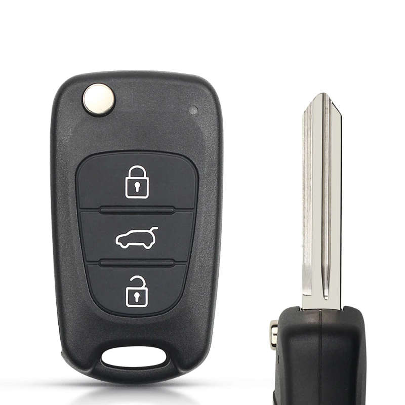 For KIA K2 K5 Rio Sportage Sorento Forte Key Flip Folding Smart Car Key Fob Remote Control ID46 Chip