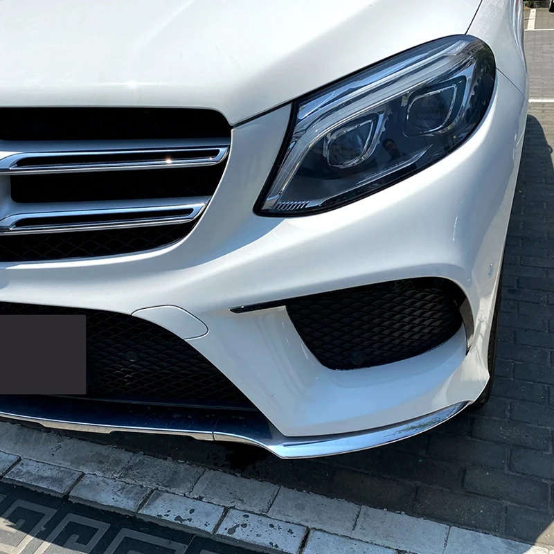 Car Front Bumper Splitter Spoilers Canard Air Knife Surround Trim for Mercedes-Benz GLE-Class