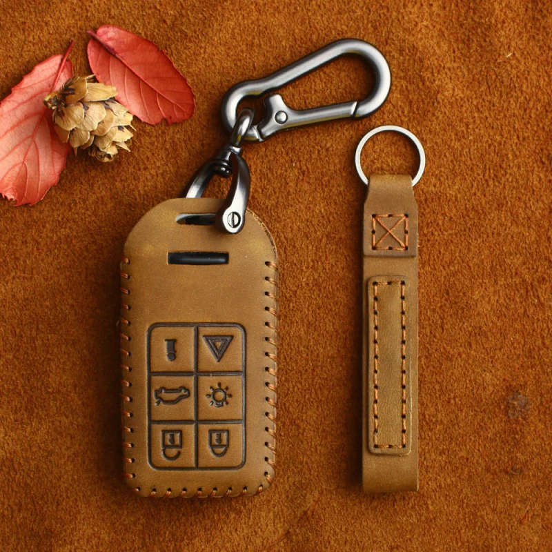 For Volvo S60 S80 V60 XC60 XC70 S60L V40 Key Case Cover Fob