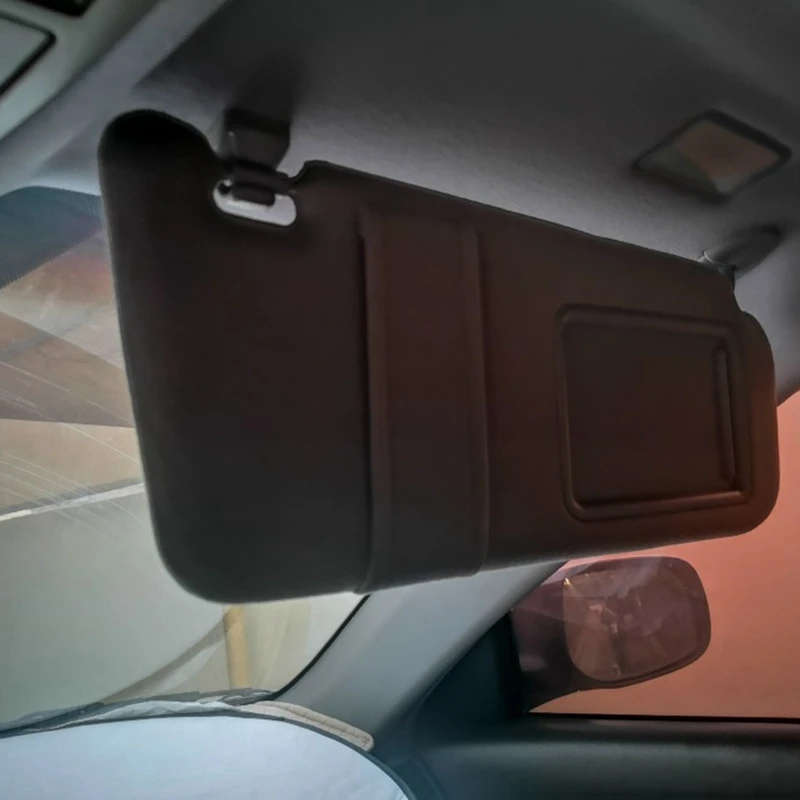 Gray Car Sun Visor Sunshade for Toyota Camry 2007-2011 Driver Passenger Side Right Left Organizer