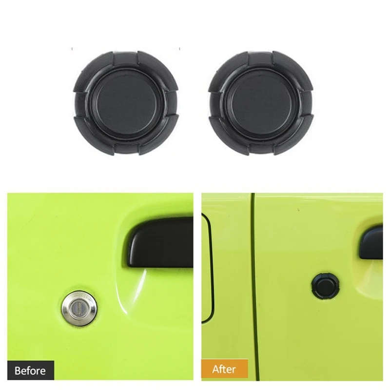 For Suzuki Jimny JB64 JB74 2019-2021 Car Door Key Hole Decoration Cover Trim Door Lock Cover