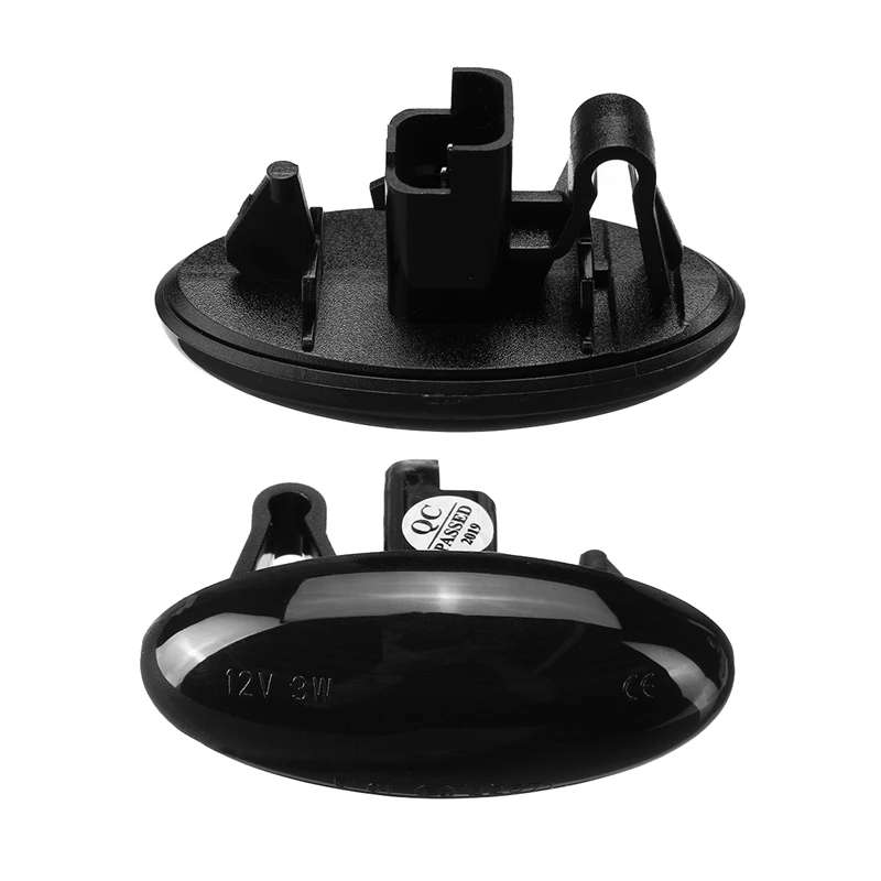 2Pcs Car LED Side Marker Light Turn Signal Light for Peugeot 307 206 207 407 107/Citroen C1 C2 C3