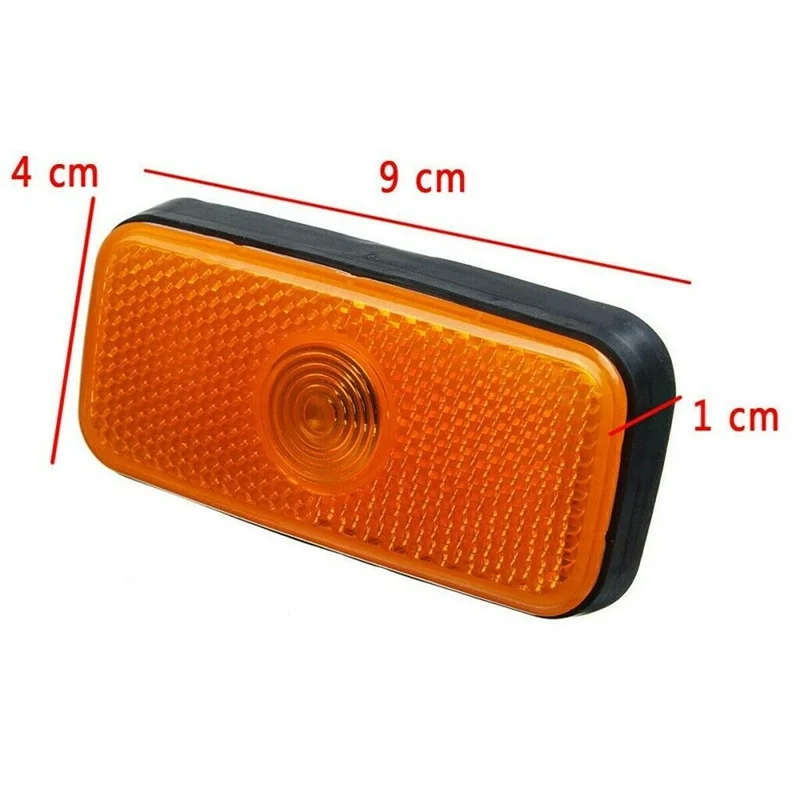 2Pcs Auto Halogen Turn Signal Side Marker Light Lamp for Ford Transit MK6 MK7 2000-2013 VYC155034AC